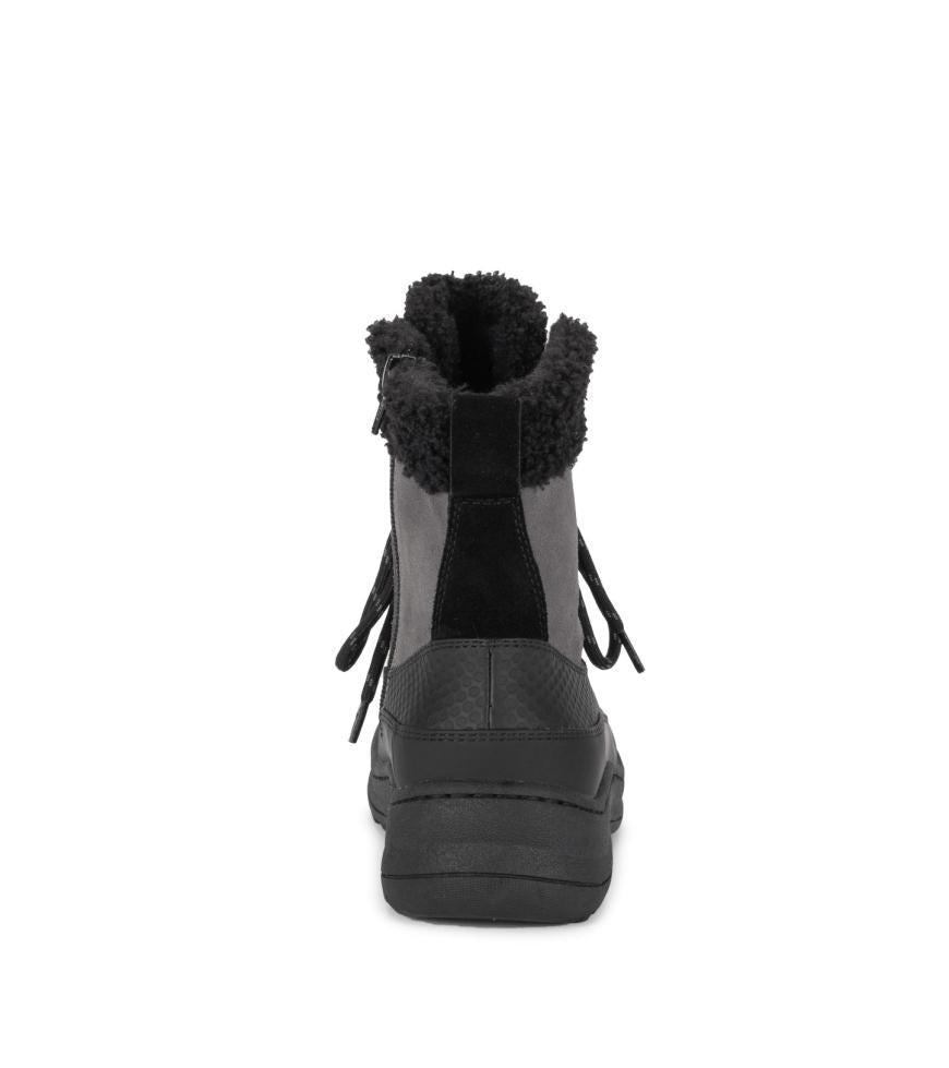 Baretraps Cold Weather Boots | Women Alta Cold Weather Bootie Dark Grey/black Suede