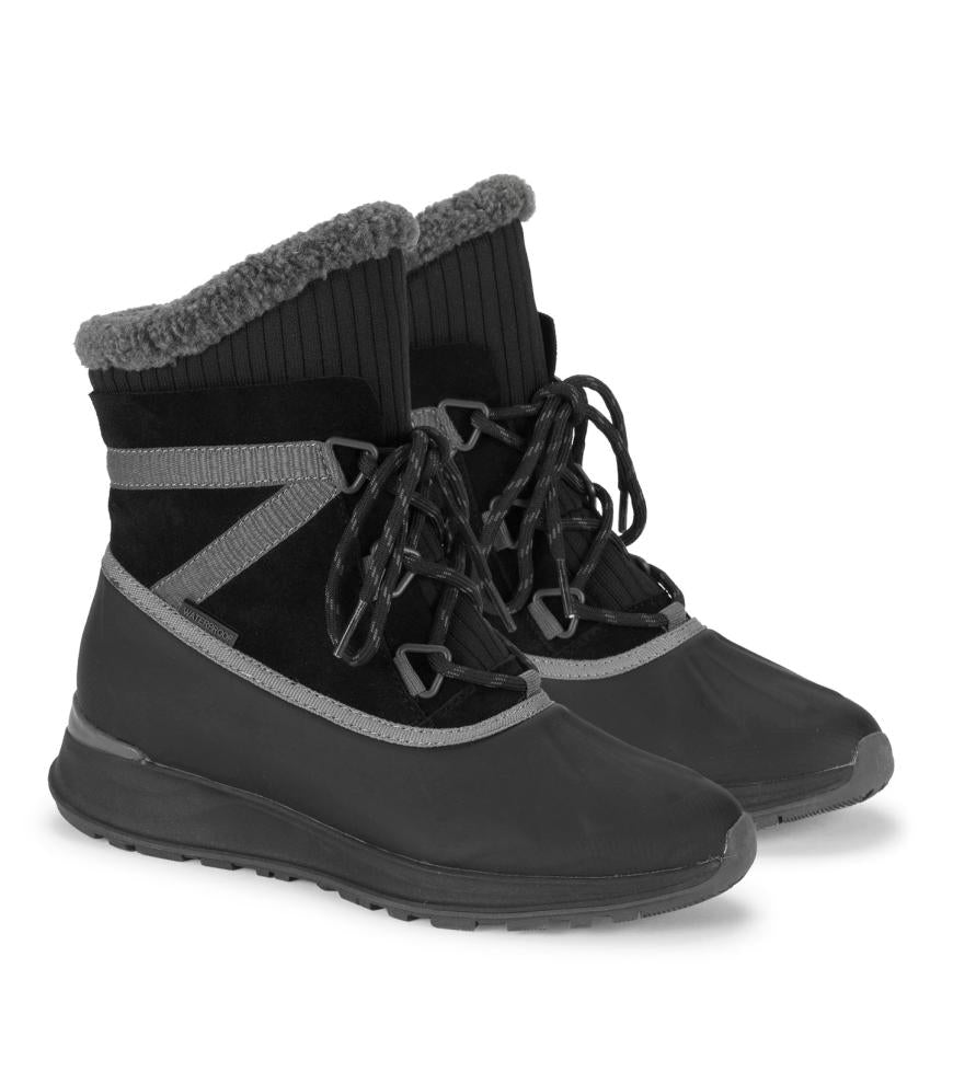 Baretraps Cold Weather Boots | Women Bandie Waterproof Cold Weather Boot Black Suede