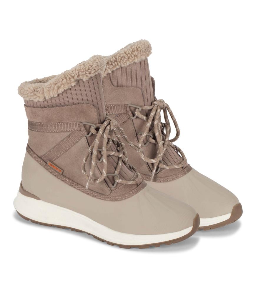 Baretraps Cold Weather Boots | Women Bandie Waterproof Cold Weather Boot Taupe Suede