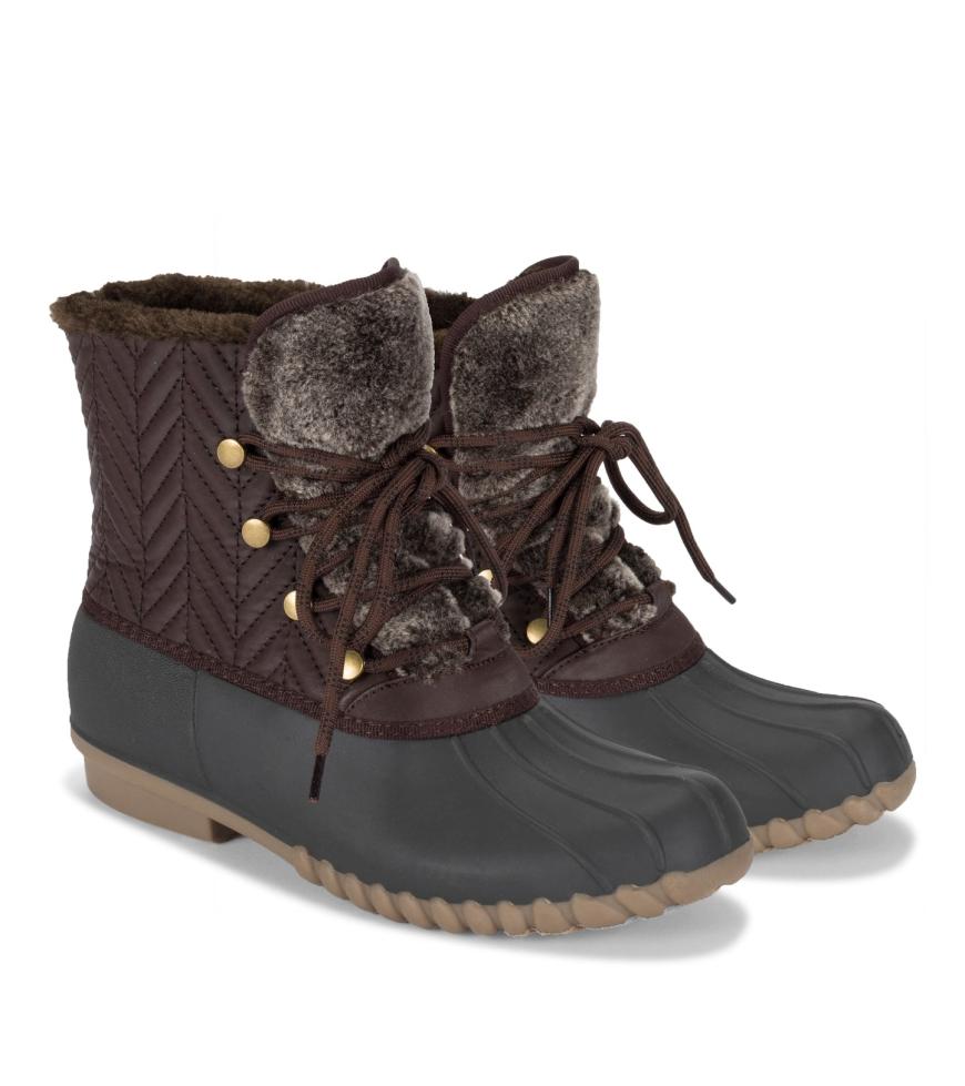 Baretraps Cold Weather Boots | Women Flash Duck Boot Dark Brown