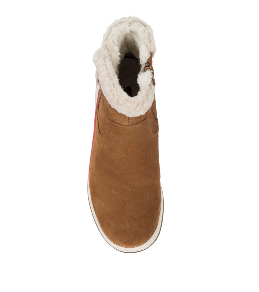 Baretraps Cold Weather Boots | Women Kalina Cold Weather Bootie Cognac Suede