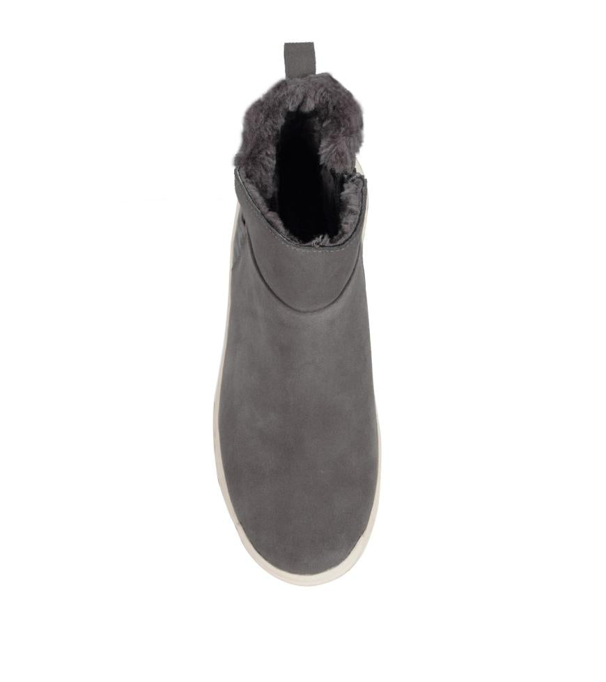 Baretraps Cold Weather Boots | Women Mandie Cold Weather Bootie Dark Grey Suede