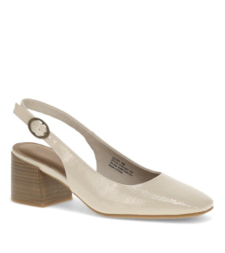 Baretraps Dress Shoes | Women Ester Block Heel Slingback Pump Ivory