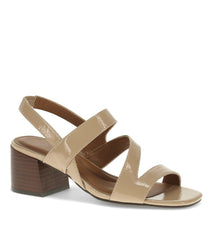 Baretraps Dress Shoes | Women Posha Block Heel Sandal Latte Patent