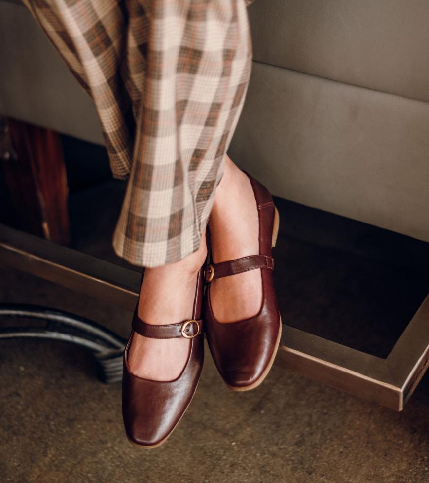 Baretraps Dress Shoes | Women Teagan Mary Jane Flat Bloodstone