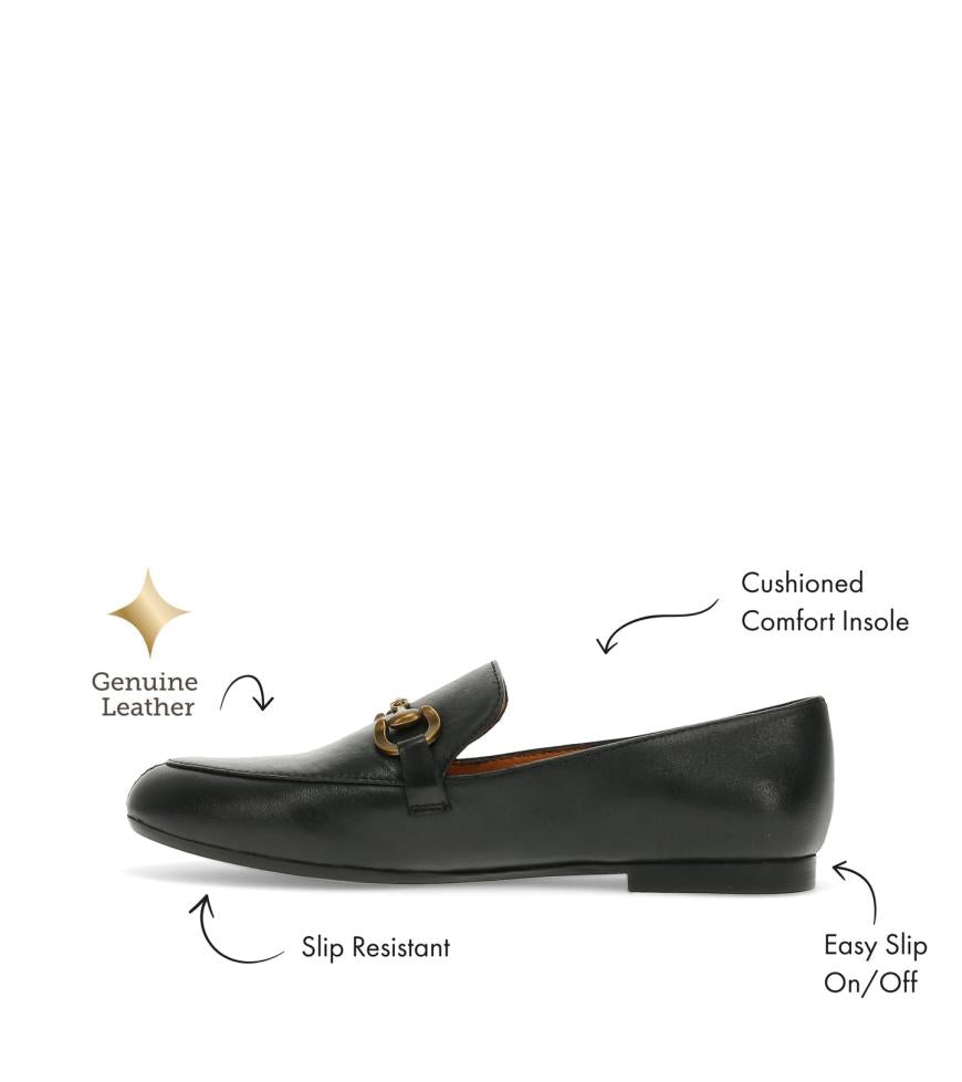 Baretraps Dress Shoes | Women Wyatt Loafer Black Leather