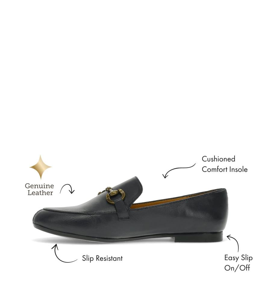 Baretraps Dress Shoes | Women Wyatt Loafer Navy Leather