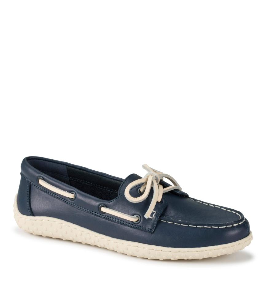 Baretraps Flats &amp; Loafers | Women Beverlie Boat Shoe Navy Leather
