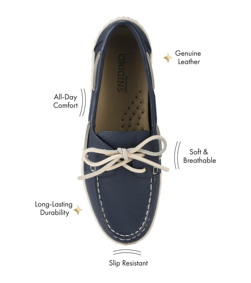 Baretraps Flats &amp; Loafers | Women Beverlie Boat Shoe Navy Leather