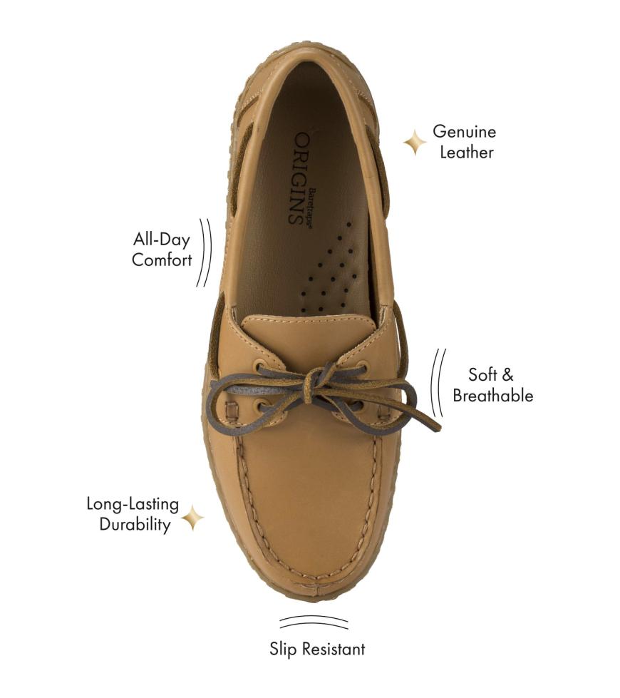Baretraps Flats &amp; Loafers | Women Beverlie Boat Shoe Tan Leather