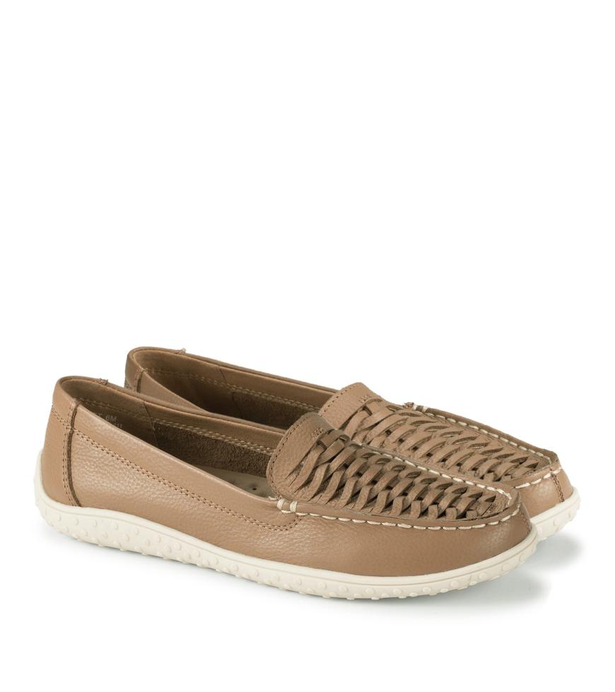 Baretraps Flats &amp; Loafers | Women Bridget Boat Shoe Tan Leather