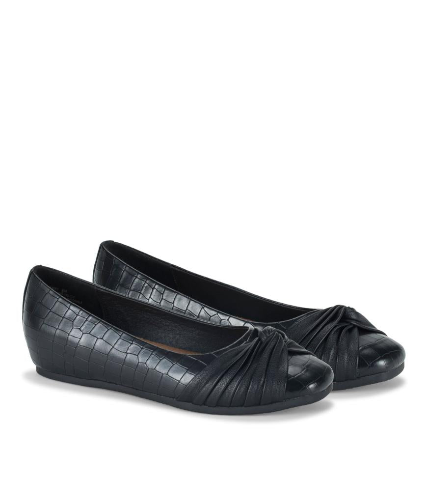 Baretraps Flats &amp; Loafers | Women Chainey Casual Flat Black Croco