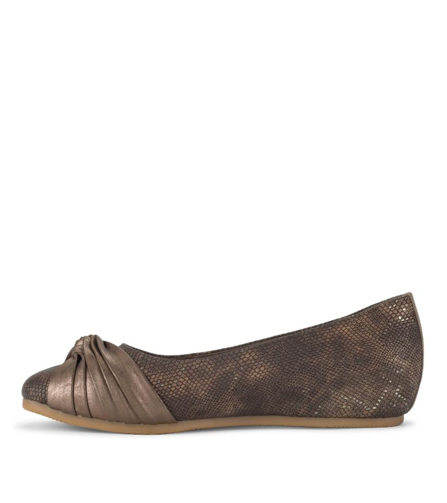 Baretraps Flats &amp; Loafers | Women Chainey Casual Flat Taupe Metallic