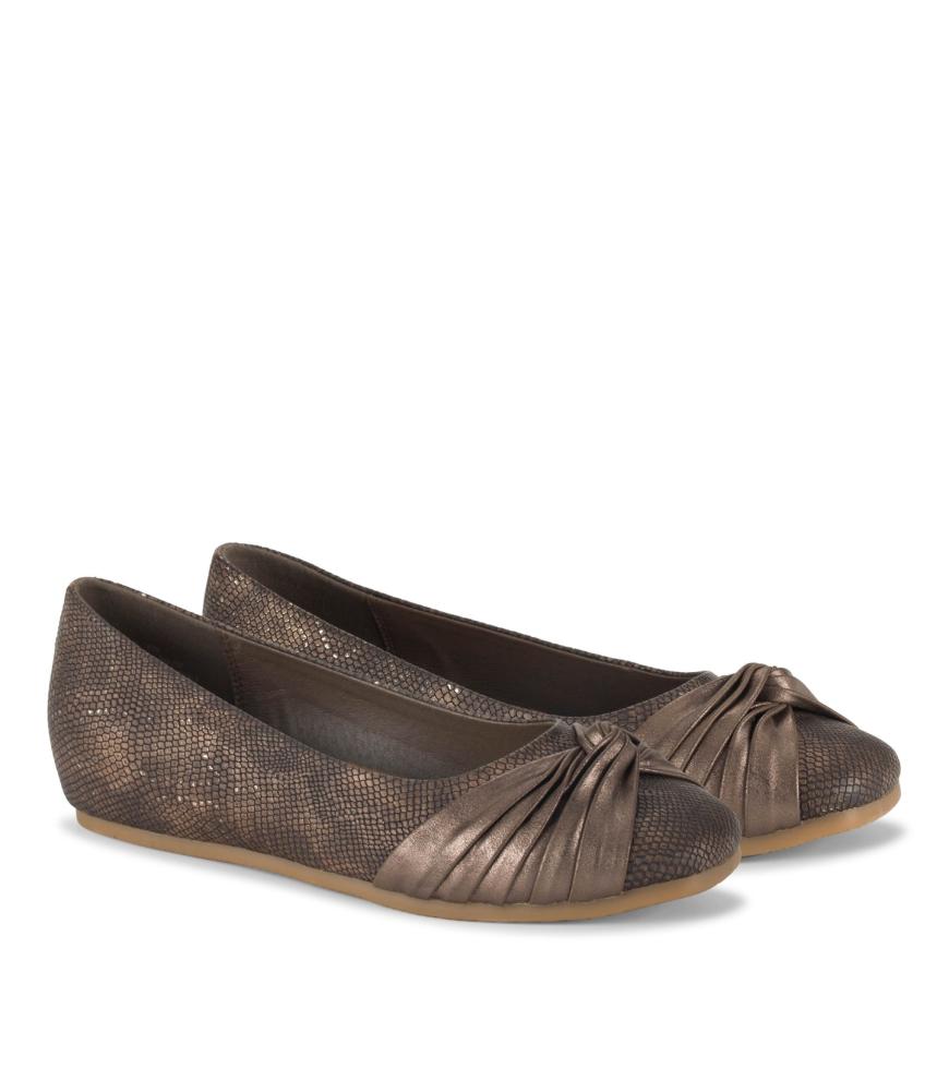 Baretraps Flats &amp; Loafers | Women Chainey Casual Flat Taupe Metallic