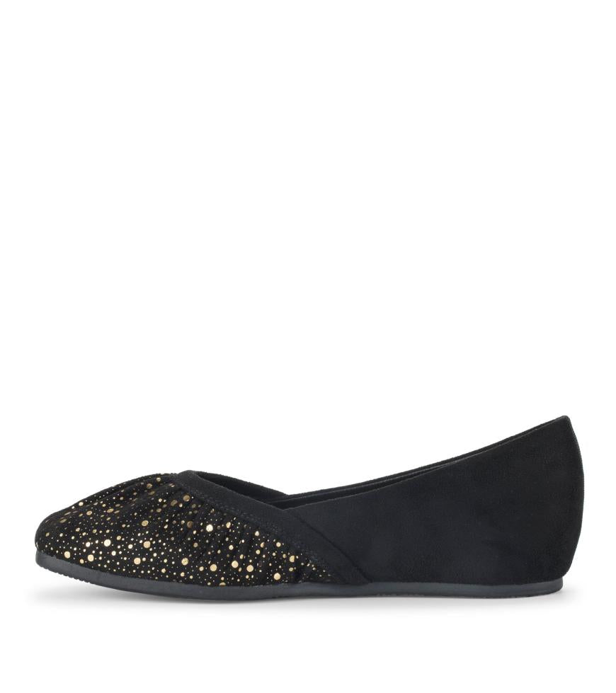 Baretraps Flats &amp; Loafers | Women Charlie Flat Black/old Gold
