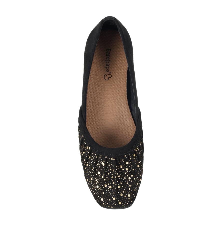 Baretraps Flats &amp; Loafers | Women Charlie Flat Black/old Gold