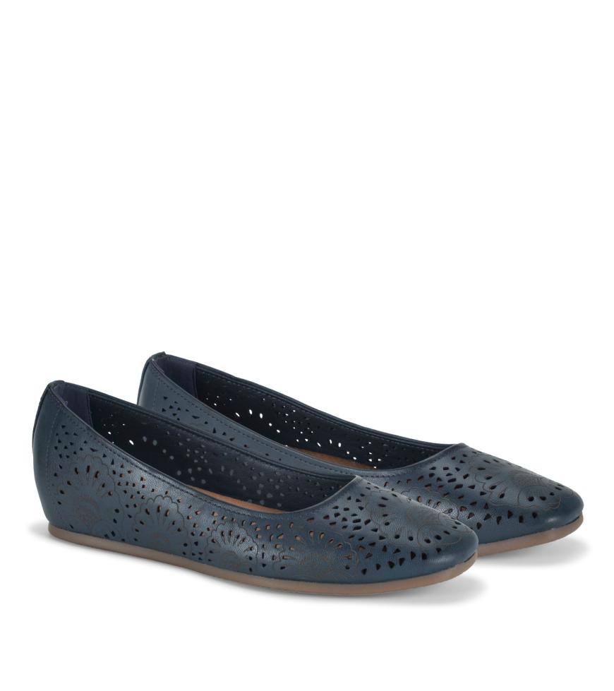 Baretraps Flats &amp; Loafers | Women Chika Casual Flat Navy Blue