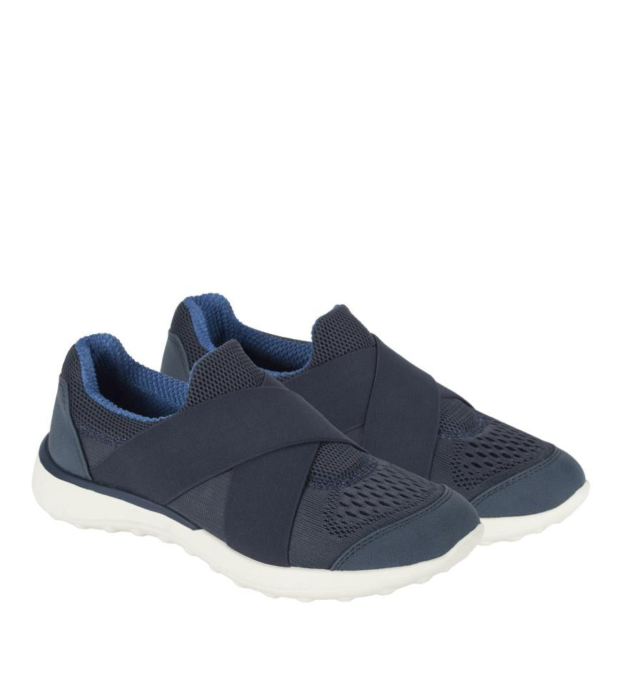 Baretraps Flats &amp; Loafers | Women Gerri Casual Slip On Sneaker Navy Blue