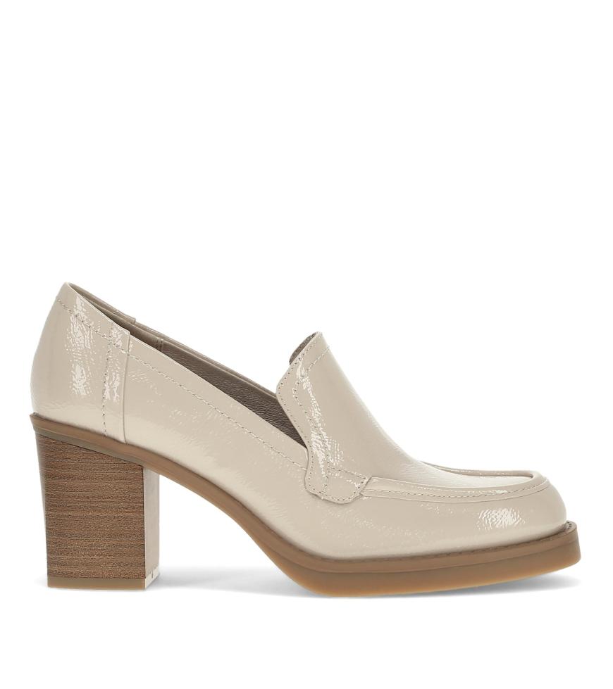 Baretraps Flats &amp; Loafers | Women Gretel Block Heel Loafer Ivory