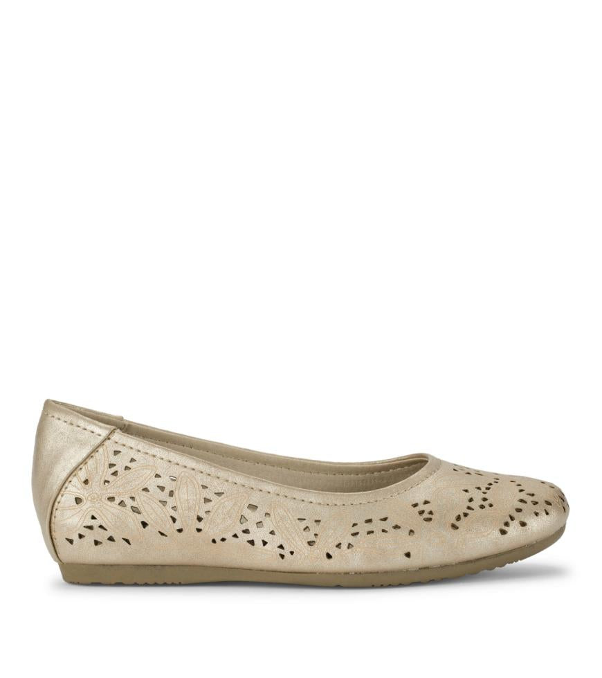 Baretraps Flats &amp; Loafers | Women Mariah Casual Flat - Soft Gold | Baretraps Soft Gold
