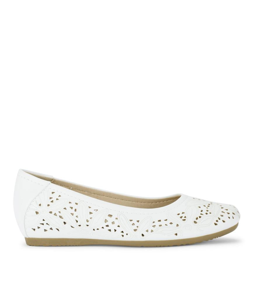 Baretraps Flats &amp; Loafers | Women Mariah Casual Flat White