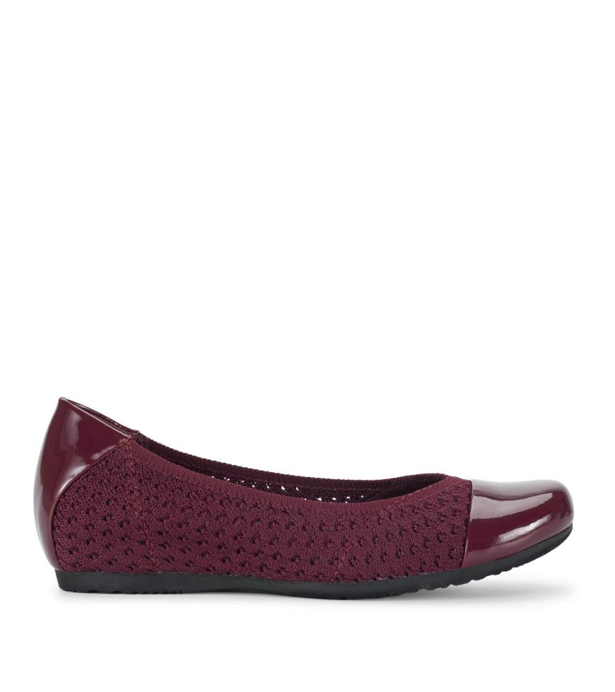 Baretraps Flats &amp; Loafers | Women Mia Casual Flat Dark Cherry