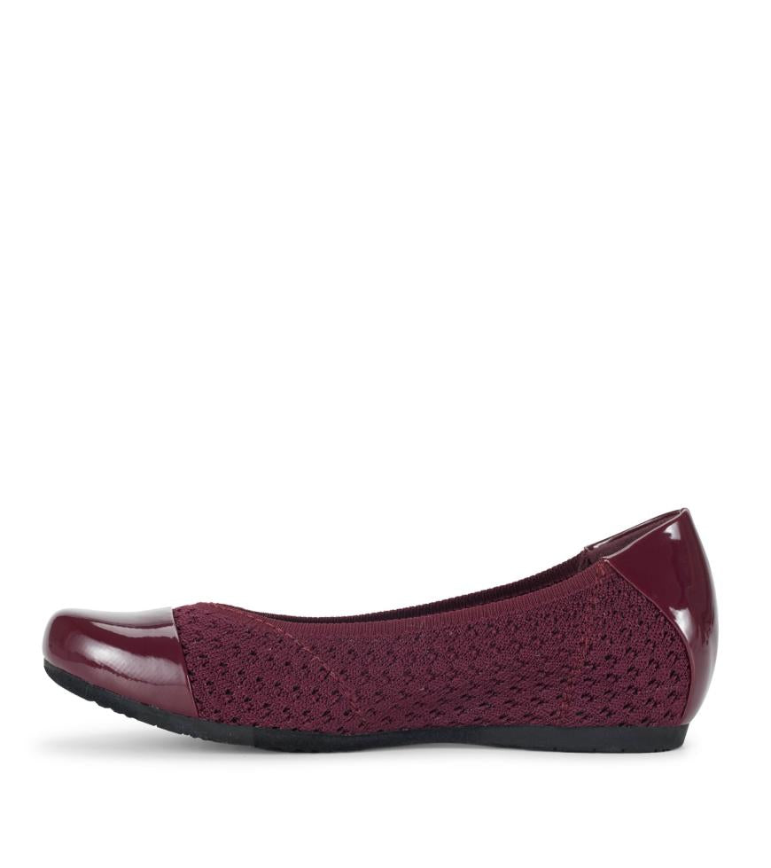 Baretraps Flats &amp; Loafers | Women Mia Casual Flat Dark Cherry