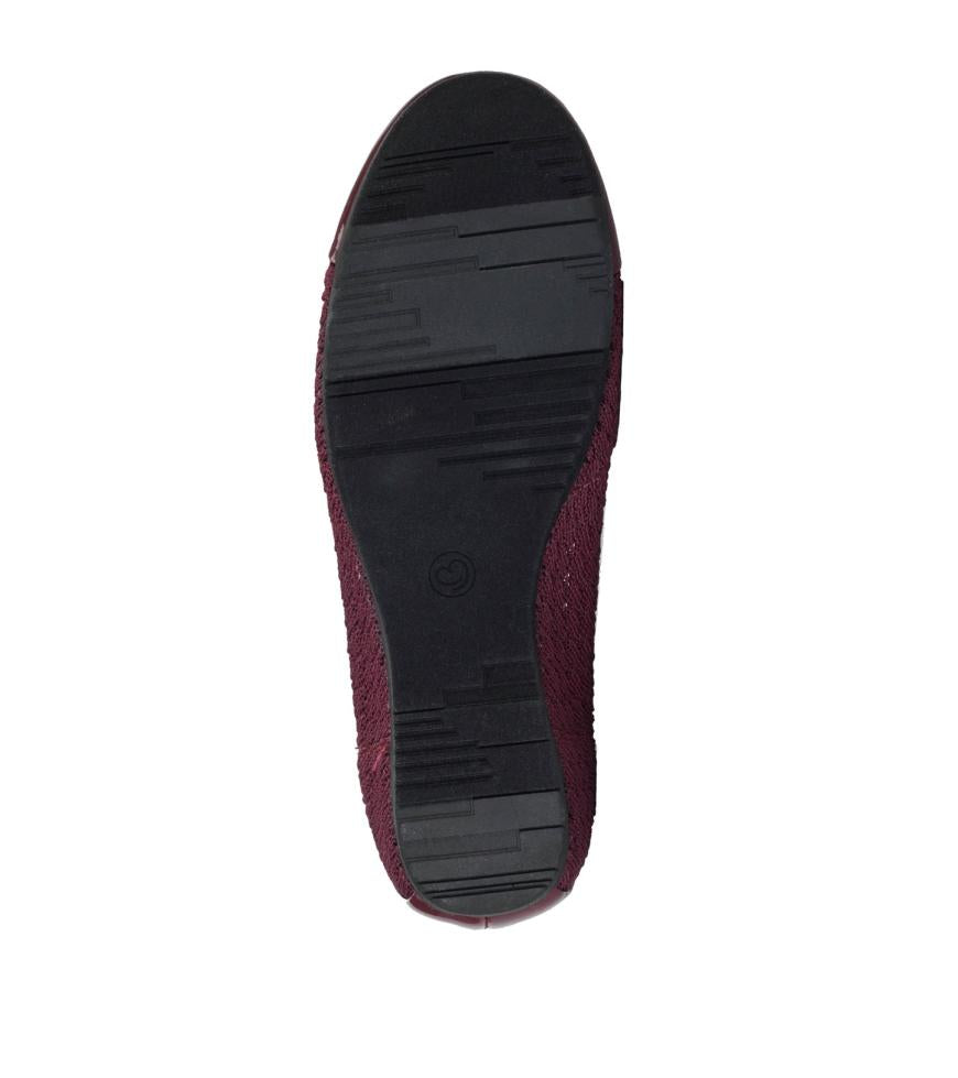 Baretraps Flats &amp; Loafers | Women Mia Casual Flat Dark Cherry