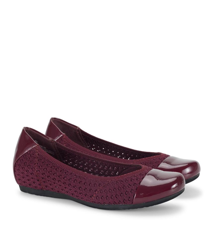 Baretraps Flats &amp; Loafers | Women Mia Casual Flat Dark Cherry