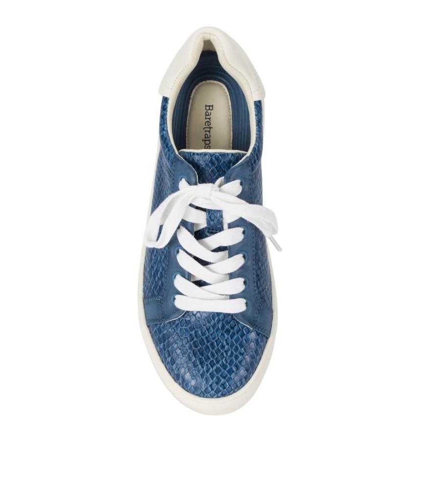 Baretraps Flats &amp; Loafers | Women Nishelle Lace Up Sneaker Ocean Snake