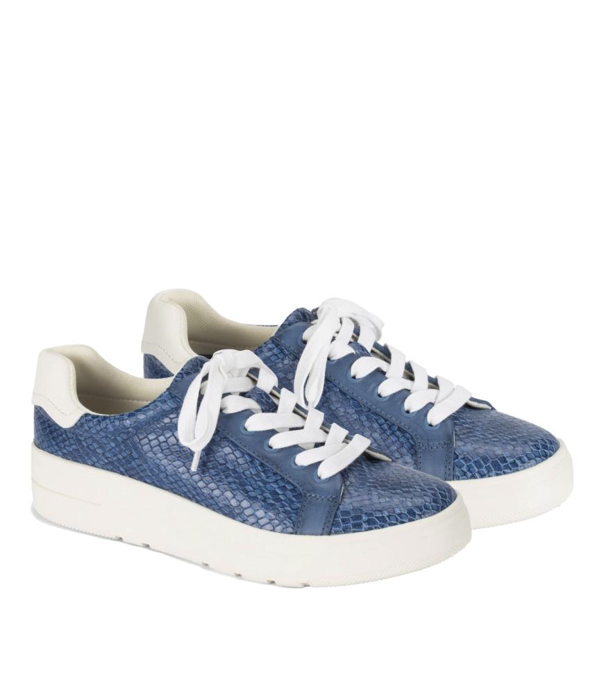 Baretraps Flats &amp; Loafers | Women Nishelle Lace Up Sneaker Ocean Snake