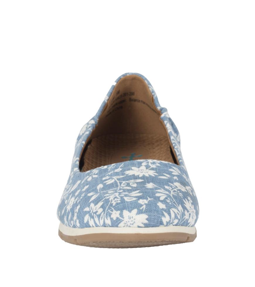 Baretraps Flats &amp; Loafers | Women Prim Slip On Blue/white Flower Canvas