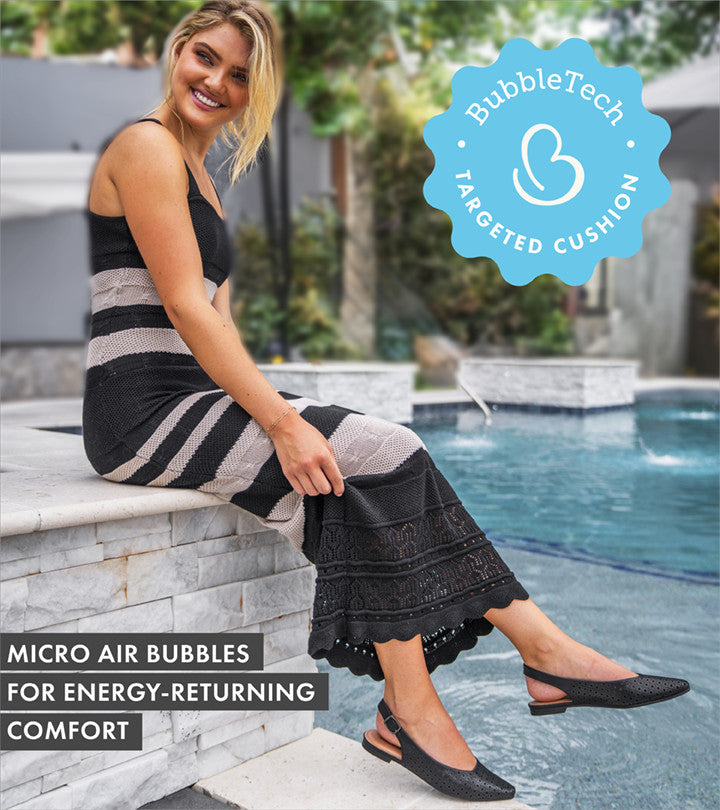 Baretraps Flats &amp; Loafers | Women Riva Slingback Flat Black