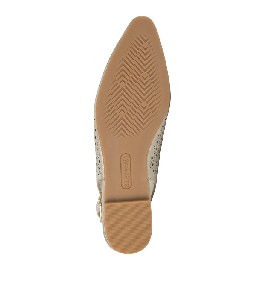 Baretraps Flats &amp; Loafers | Women Riva Slingback Flat Champagne