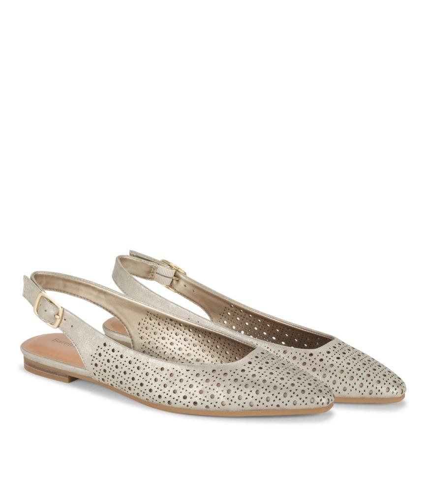 Baretraps Flats &amp; Loafers | Women Riva Slingback Flat Champagne