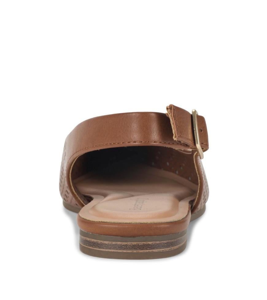 Baretraps Flats &amp; Loafers | Women Riva Slingback Flat Dark Beechnut