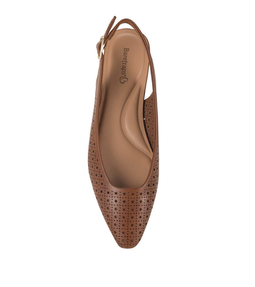Baretraps Flats &amp; Loafers | Women Riva Slingback Flat Dark Beechnut