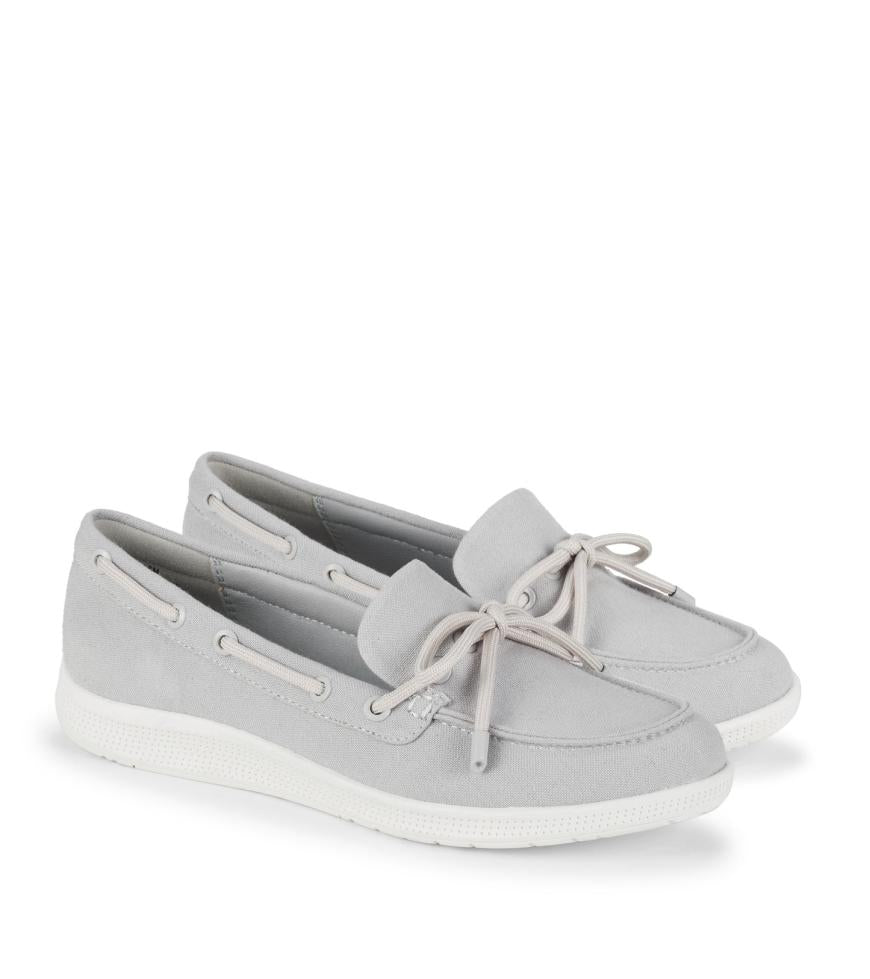 Baretraps Flats &amp; Loafers | Women Venia Boat Shoe Light Steel