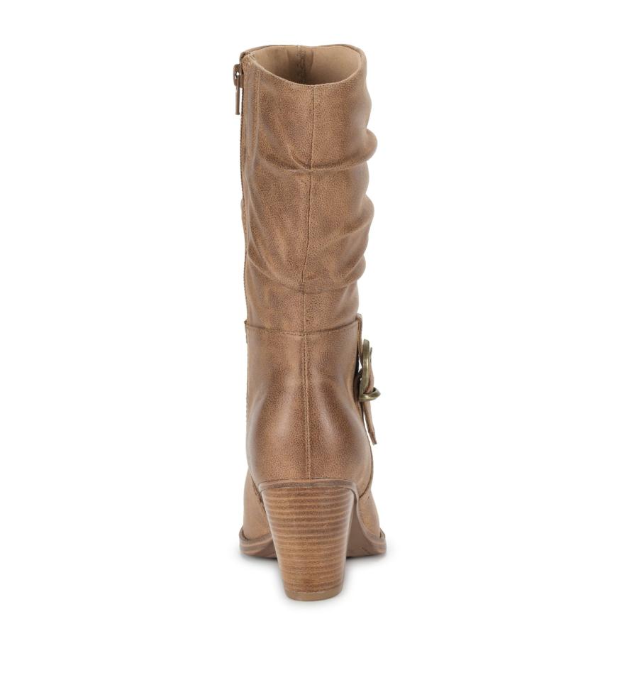 Baretraps Knee High Boots | Women Cheyenne Mid Calf Boot Auburn