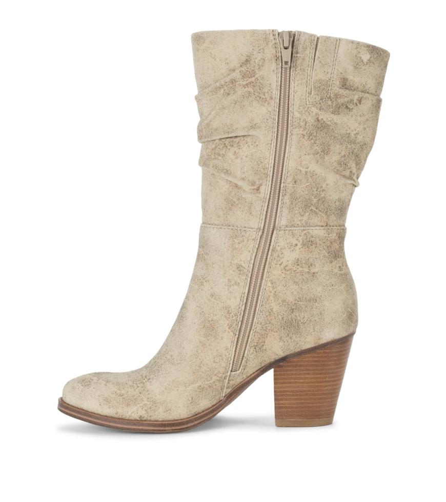 Baretraps Knee High Boots | Women Cheyenne Mid Calf Boot Cream
