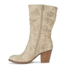 Baretraps Knee High Boots | Women Cheyenne Mid Calf Boot Cream