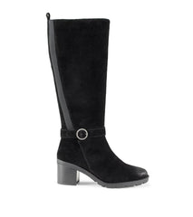 Baretraps Knee High Boots | Women Della Tall Boot Black Suede