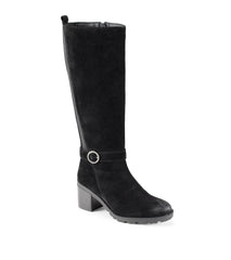 Baretraps Knee High Boots | Women Della Tall Boot Black Suede