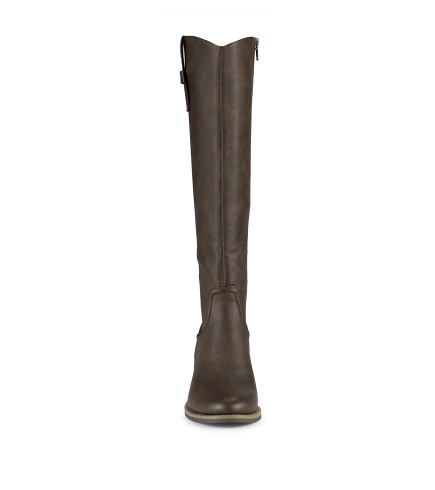 Baretraps Knee High Boots | Women Laryssa Riding Boot Dark Brown