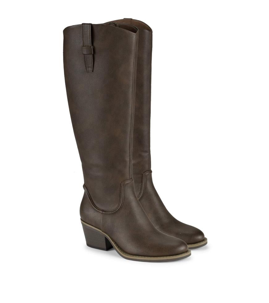 Baretraps Knee High Boots | Women Laryssa Riding Boot Dark Brown
