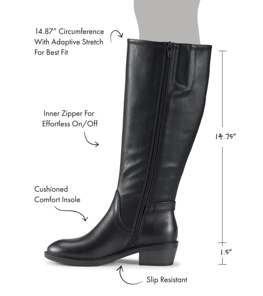 Baretraps Knee High Boots | Women Nena Riding Boot Black
