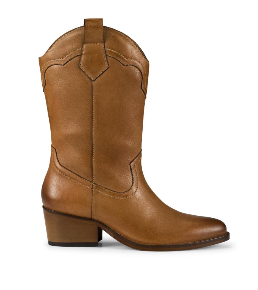 Baretraps Knee High Boots | Women Nita Western Boot Cognac Leather