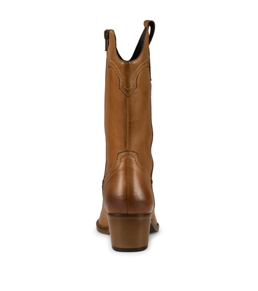 Baretraps Knee High Boots | Women Nita Western Boot Cognac Leather