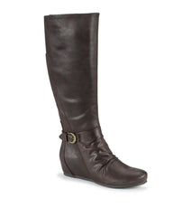 Baretraps Knee High Boots | Women Sammy Tall Wedge Boot Dark Brown
