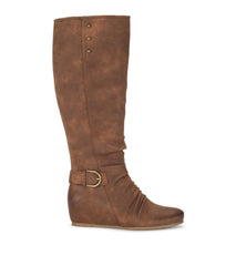 Baretraps Knee High Boots | Women Scarlett Tall Wedge Boot Cashew